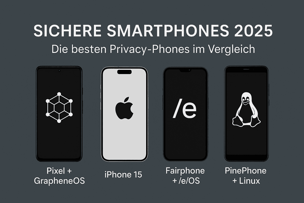 Sichere Smartphones 2025: Die besten Privacy-Phones im großen Vergleich