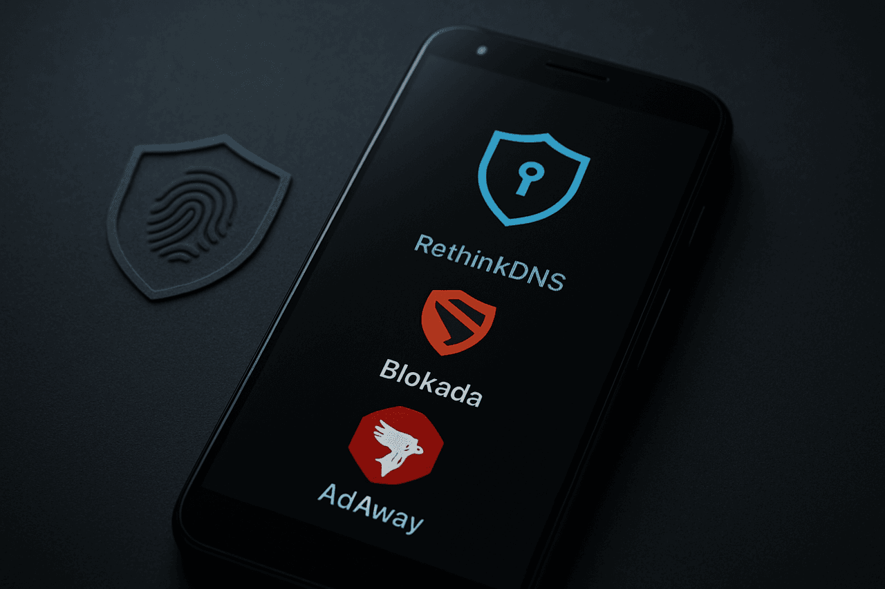 Werbe- und Tracker-Blocker für Android: RethinkDNS, Blokada & AdAway im Vergleich