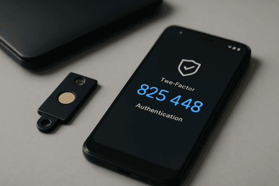 Zwei-Faktor-Authentifizierung auf sicheren Handys einrichten